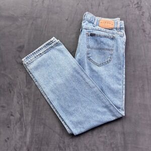 Riders by Lee Mens Relaxed Fit Straight Leg Light Wash Denim Jeans 40x32